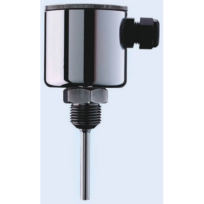 Jumo PT100 RTD Sensor, 6mm Dia, 100mm Long, 3 Wire, G1/2, Class B +250°C Max