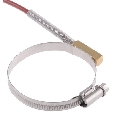 Electrotherm PT100 RTD Sensor, 50 → 70mm Dia, 2 Wire, Strip Sensor, F0.3 +200°C Max