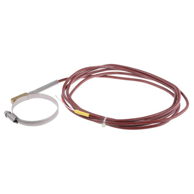 Electrotherm PT100 RTD Sensor, 50 → 70mm Dia, 2 Wire, Strip Sensor, F0.3 +200°C Max