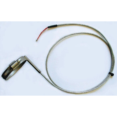 Reckmann PT100 RTD Sensor, 6mm Dia, Strip Sensor, +400°C Max