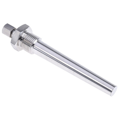 RS PRO Thermowell for Use with Temperature Sensor, 1/2 BSP, 6mm Probe, RoHS Compliant Standard