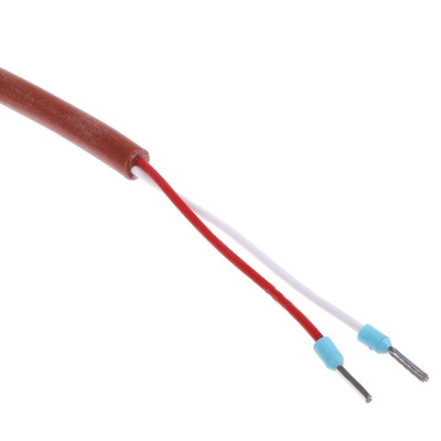Jumo PT100 RTD Sensor, 6mm Dia, 50mm Long, 2 Wire, Probe, Class B +180°C Max