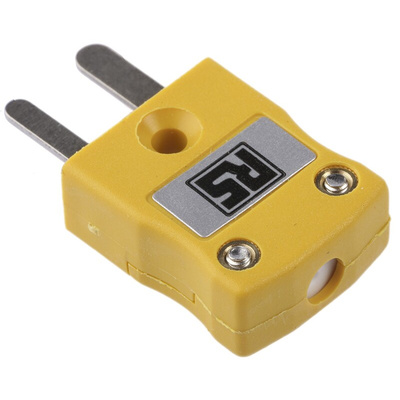 RS PRO In-Line Thermocouple Connector for Use with Type K Thermocouple, Miniature Size, BS Standard