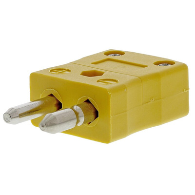RS PRO In-Line Thermocouple Connector for Use with Type K Thermocouple, Standard Size, BS Standard