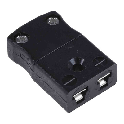 RS PRO In-Line Thermocouple Connector for Use with Type J Thermocouple, Miniature Size, IEC Standard