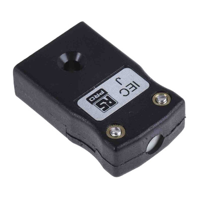 RS PRO In-Line Thermocouple Connector for Use with Type J Thermocouple, Miniature Size, IEC Standard