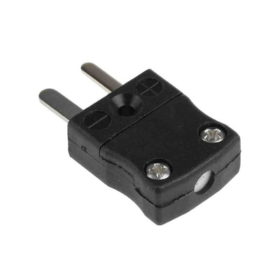RS PRO In-Line Thermocouple Connector for Use with Type J Thermocouple, Miniature Size, IEC Standard