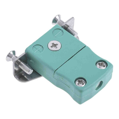 RS PRO Panel Mount Thermocouple Connector for Use with Type K Thermocouple, Miniature Size, IEC Standard