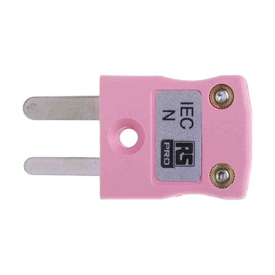 RS PRO In-Line Thermocouple Connector for Use with Type N Thermocouple, Miniature Size, IEC Standard