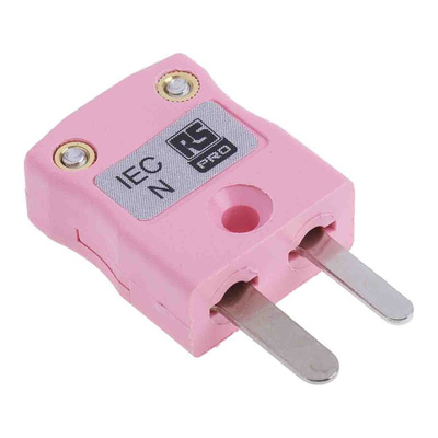 RS PRO In-Line Thermocouple Connector for Use with Type N Thermocouple, Miniature Size, IEC Standard