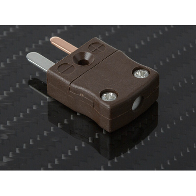 RS PRO In-Line Thermocouple Connector for Use with Type T Thermocouple, Miniature Size, IEC Standard