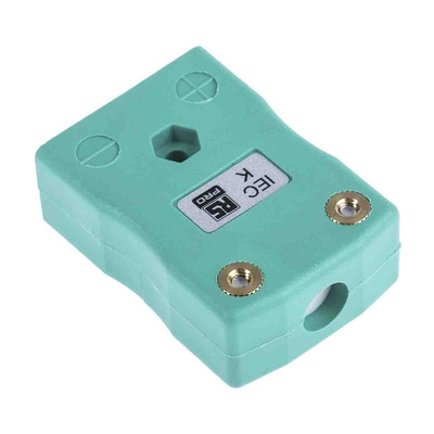RS PRO In-Line Thermocouple Connector for Use with Type K Thermocouple, Standard Size, IEC Standard