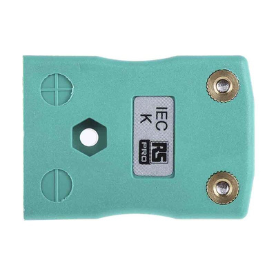 RS PRO In-Line Thermocouple Connector for Use with Type K Thermocouple, Standard Size, IEC Standard
