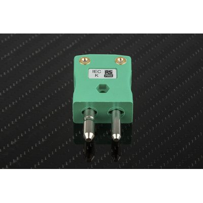RS PRO In-Line Thermocouple Connector for Use with Type K Thermocouple, Standard Size, IEC Standard