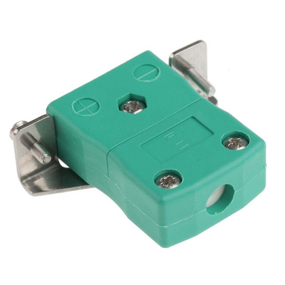 RS PRO Panel Mount Thermocouple Connector for Use with Type K Thermocouple, Standard Size, IEC Standard
