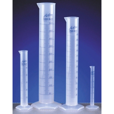 RS PRO PP Graduated Cylinder, 50ml