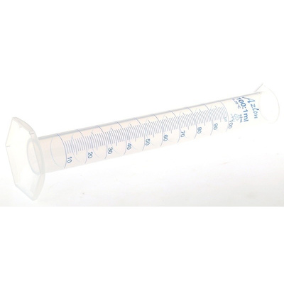 RS PRO PP Graduated Cylinder, 100ml