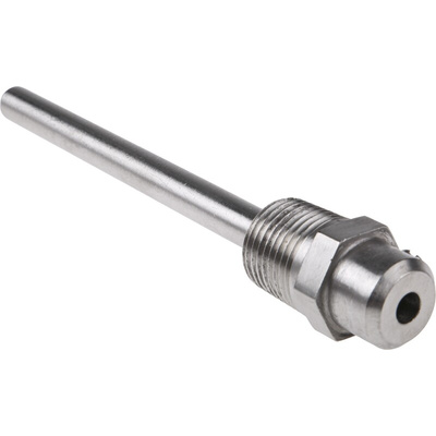 RS PRO Thermowell for Use with PT 100 + 10K3A1 Thermocouple, RoHS Compliant Standard