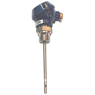 Jumo PT100 RTD Sensor, 6mm Dia, 100mm Long, 3 Wire, G1/2, Class B +400°C Max