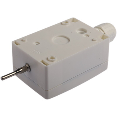 Jumo PT100 RTD Sensor, 3.3mm Dia, 29mm Long, 2 Wire, Wall, Class B +80°C Max
