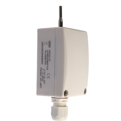 Jumo PT100 RTD Sensor, 3.3mm Dia, 29mm Long, 2 Wire, Wall, Class B +80°C Max