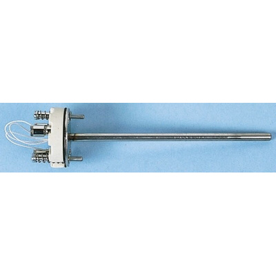 Jumo PT100 RTD Sensor, 6mm Dia, 143mm Long, 3 Wire, Class B +400°C Max
