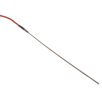 Jumo PT100 RTD Sensor, 3mm Dia, 300mm Long, 3 Wire, Probe, Class B +600°C Max