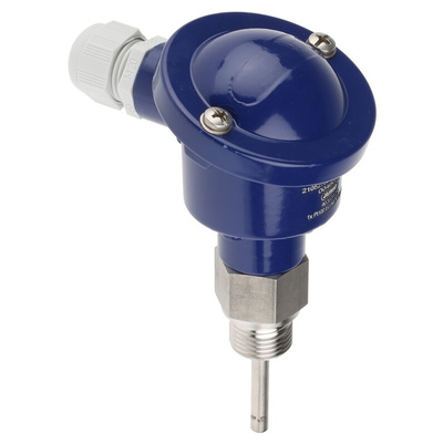 Jumo PT100 RTD Sensor, 6mm Dia, 50mm Long, 3 Wire, G1/2, Class B +400°C Max