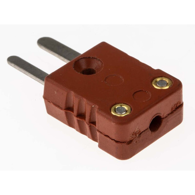 RS PRO High Temperature Thermocouple Connector for Use with Type K Thermocouple, Miniature Size, IEC Standard