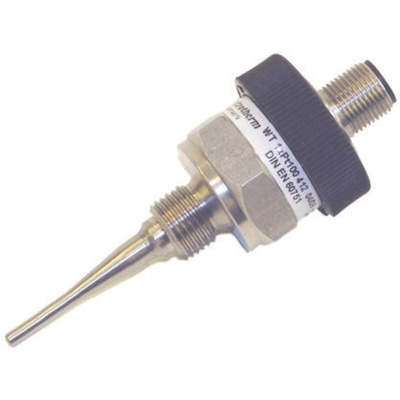 Electrotherm PT100 RTD Sensor, 6mm Dia, 50mm Long, G1/4, F0.15 +100°C Max