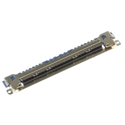 I-Pex 20455 0.5mm Pitch 30 Way 1 Row Right Angle PCB Mount LVDS Connector, Wire to Board, Solder Termination