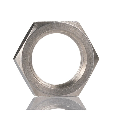 RS PRO Stainless Steel Locknut for Use with Temperature Sensor, 1/8 BSPP, RoHS Compliant Standard