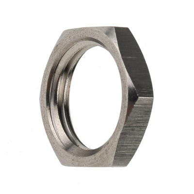 RS PRO Stainless Steel Locknut for Use with Temperature Sensor, 1/2 BSPP, RoHS Compliant Standard