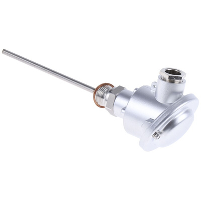 Jumo PT100 Temperature Sensor, 6mm Dia, 150mm Long, +400°C Max