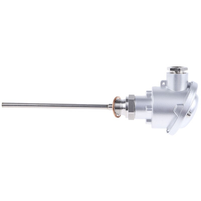 Jumo PT100 Temperature Sensor, 6mm Dia, 150mm Long, +400°C Max