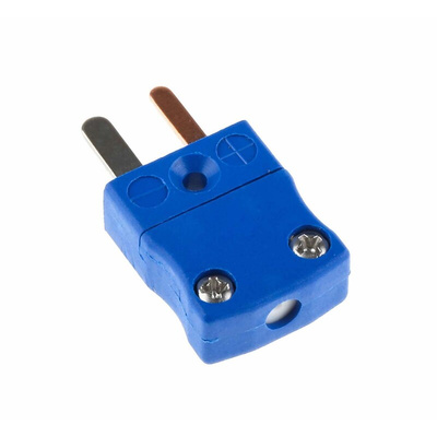 RS PRO In-Line Thermocouple Connector for Use with Type T Thermocouple, Miniature Size, ANSI Standard
