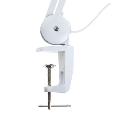 RS PRO Magnifying Lamp with Table Clamp Mount, 3dioptre, 125mm Lens Dia., 125mm Lens