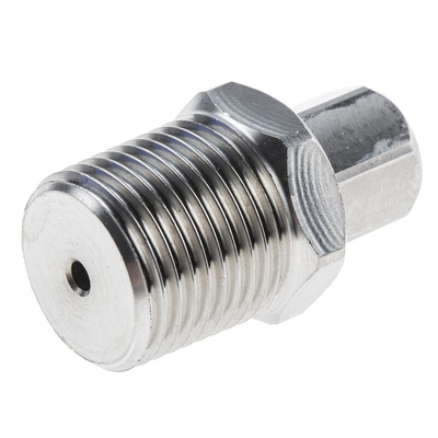 RS PRO In-Line Thermocouple Compression Fitting for Use with Thermocouple, 1/2 BSPT, 3mm Probe, RoHS Compliant Standard