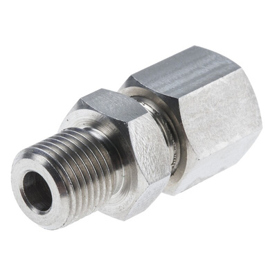 RS PRO In-Line Thermocouple Compression Fitting for Use with Thermocouple, 1/8 BSP, 4.5mm Probe, RoHS Compliant Standard