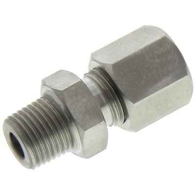RS PRO Thermocouple Compression Fitting for Use with Thermocouple, 1/8 BSPT, 4.5mm Probe, RoHS Compliant Standard
