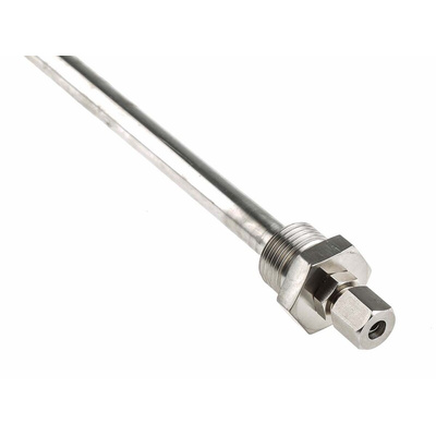 RS PRO Thermowell for Use with Temperature Sensor, 1/2 BSP, 6mm Probe, RoHS Compliant Standard