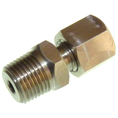RS PRO In-Line Thermocouple Compression Fitting for Use with 4.5 mm Probe Thermocouple, M20, RoHS Compliant Standard