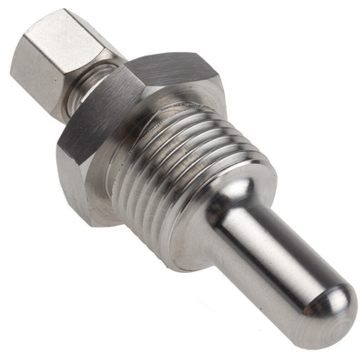 RS PRO Thermopocket for Use with Temperature Probe, 1/2 BSP, 6mm Probe