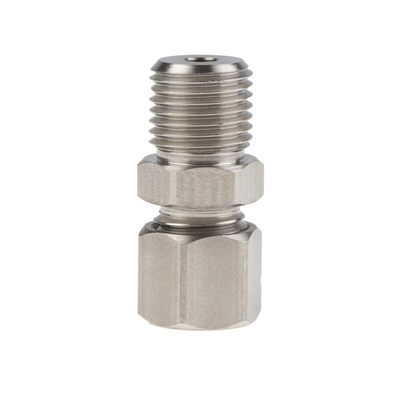 RS PRO In-Line Thermocouple Compression Fitting for Use with Thermocouple, 1/4 BSP, 4mm Probe