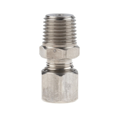 RS PRO In-Line Thermocouple Compression Fitting for Use with Thermocouple, 1/4 BSPT, 1.5mm Probe