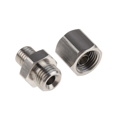 RS PRO In-Line Thermocouple Compression Fitting for Use with Thermocouple, M8, 4mm Probe