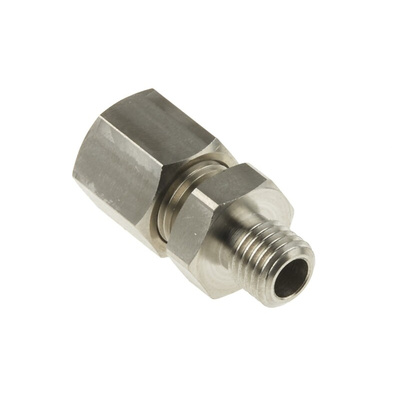 RS PRO In-Line Thermocouple Compression Fitting for Use with Thermocouple, M8, 4.5mm Probe