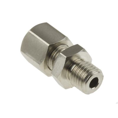 RS PRO In-Line Thermocouple Compression Fitting for Use with Thermocouple, M8, 3.175mm Probe