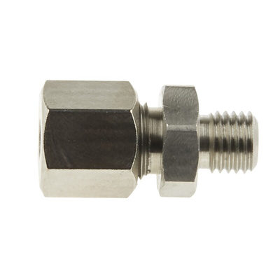 RS PRO In-Line Thermocouple Compression Fitting for Use with Thermocouple, M8, 4.7625mm Probe