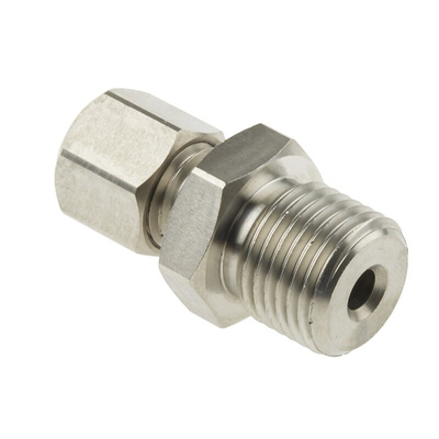 RS PRO In-Line Thermocouple Compression Fitting for Use with Thermocouple, M16, 4.5mm Probe